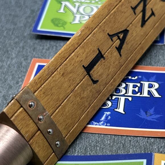 Samuel Adams Beer Tap Handle Interchangeable Seasonal Labels Collectible Barware - Picture 15 of 15